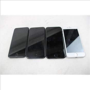 Apple IPhone Lot, 4 Pieces  Sold For Parts