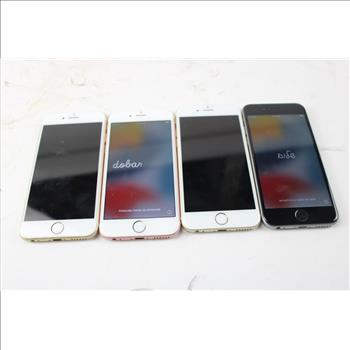 Apple IPhone Lot,  4 Pieces  Sold For Parts