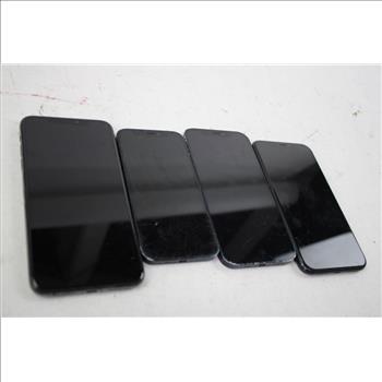 Apple IPhone Lot, 4 Pieces  Sold For Parts