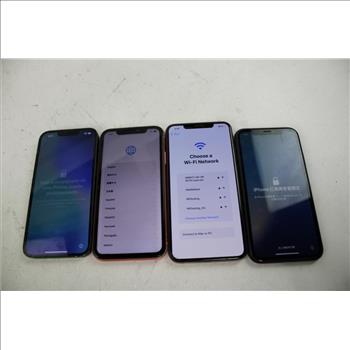 Apple IPhone Lot, 4 Pieces, Sold For Parts