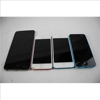 Apple IPhone Lot, 4 Pieces  Sold For Parts