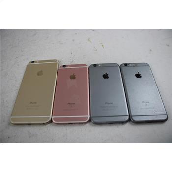 Apple IPhone Lot, 4 Pieces  Sold For Parts