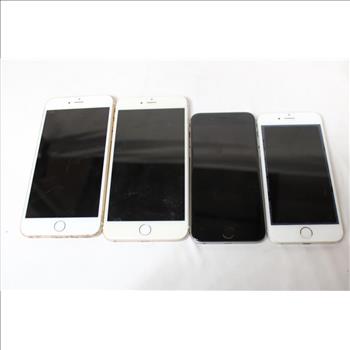 Apple IPhone Lot, 4 Pieces, Sold For Parts