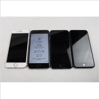 Apple IPhone Lot, 4 Pieces  Sold For Parts