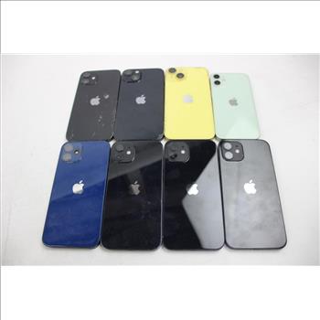 Apple IPhone Lot, 7 Pieces, ALL ICLOUD LOCKED, SOLD FOR PARTS