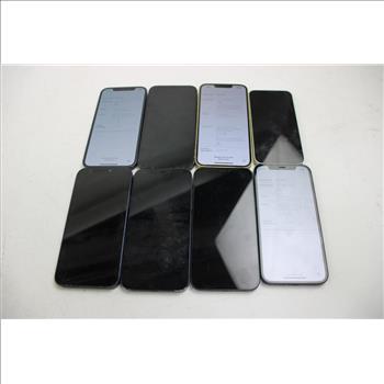 Apple IPhone Lot, 7 Pieces, ALL ICLOUD LOCKED, SOLD FOR PARTS