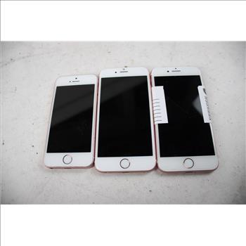 Apple IPhone Lot Activation Locked, Sold For Parts