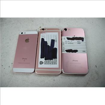 Apple IPhone Lot Activation Locked, Sold For Parts