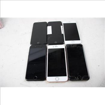 Apple IPhone Lot Activation Locked, Sold For Parts