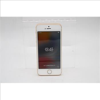 Apple IPhone SE (1st Gen), 32GB, Unknown Carrier, Activation Locked, Sold For Parts