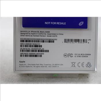 Apple IPhone SE, 64GB Black