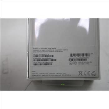 Apple IPhone X, Silver, 64 GB - NEW IN SEALED BOX