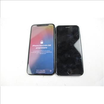 Apple IPhone XS, SE (2nd Generation) Lot, 2 Pieces, Sold For Parts