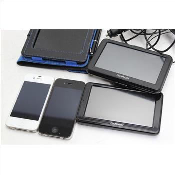 Apple Iphones, Garmin Gps, Amazon Tablet+ More 7 Pieces