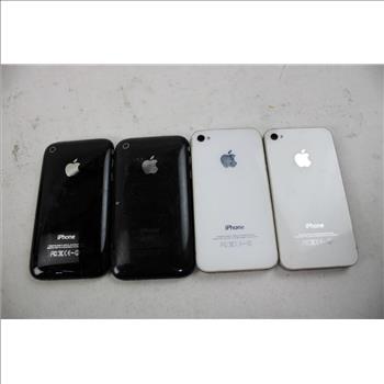 Apple IPod Bulk Lot, 4 Pieces, SOLD FOR PARTS