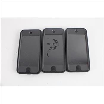 Apple IPod Touches, With Otter Box Cases, 3 Pieces