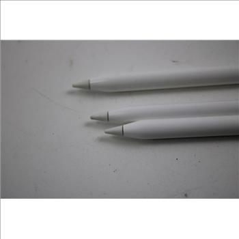Apple Pencils, (1st Gen, 2nd Gen), 3 Pieces