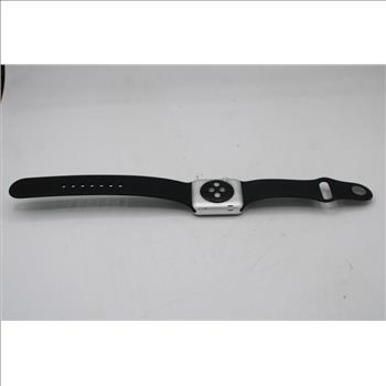 Apple Watch (1st Gen) (GPS), 38mm Aluminum Case, Black Sports Band - Sold For Parts