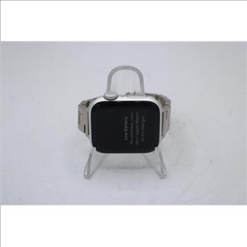 Apple Watch SE (GPS), 40mm Aluminum Case, Stainless Steel  Band (8.5