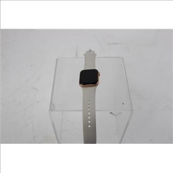 Apple Watch SE (GPS + LTE), 40mm Aluminum Case, Beige Sports Band (Size S/M) - Locked To Owner - SOLD FOR PARTS ONLY