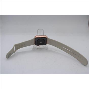 Apple Watch SE Series 40 (GPS), 40mm Aluminum Case, White Sports Band (M/L) - Locked To Owner - SOLD FOR PARTS ONLY