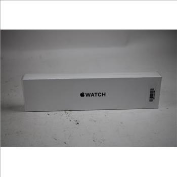 Apple Watch SE Space Gray Aluminum Case Midnight Sport Band 44mm