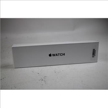 Apple Watch SE Space Gray Aluminum Case Midnight Spot Band 44mm