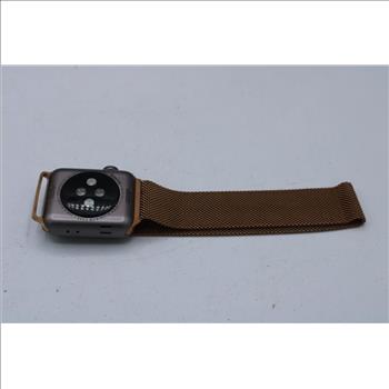 Apple Watch Series 3 (GPS), 38mm Aluminum Case, Band (Adjustable ) - Locked To Owner - SOLD FOR PARTS ONLY