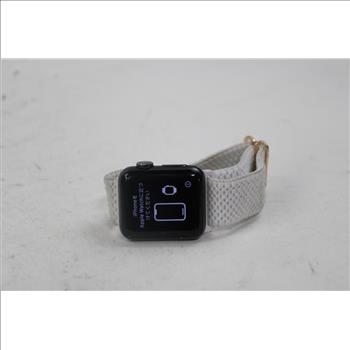 Apple Watch Series 3 (GPS), 38mm Aluminum Case, Band (Ajustable ) - Activation Locked - SOLD FOR PARTS ONLY