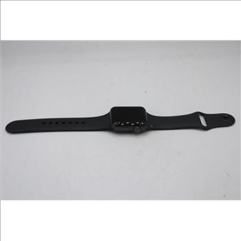 Apple Watch Series 3 (GPS), 38mm Aluminum Case, Black Sports Band (S/M) - Locked To Owner - SOLD FOR PARTS ONLY