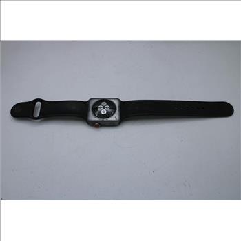 Apple Watch Series 3 (GPS + LTE), 42mm Aluminum Case, Band (M/L) - Locked To Owner - SOLD FOR PARTS ONLY