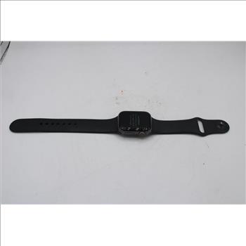 Apple Watch Series 4 (LTE+GPS), 40mm Aluminum Case, Black Sports Band (M/L)