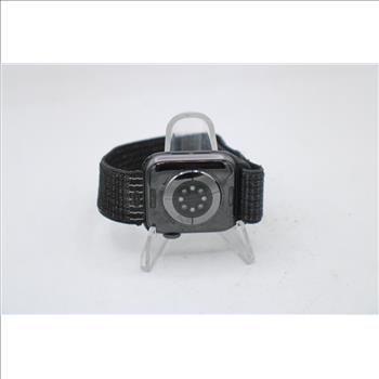 Apple Watch Series 6 (GPS), 40mm Aluminum Case, Black Band (10