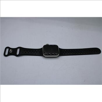 Apple Watch Series 6 (GPS + LTE), 40mm Stainless Steel Case, Band (S/M) - Locked To Owner - SOLD FOR PARTS ONLY