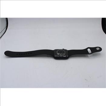 Apple Watch Series 7 (GPS&LTE), 45mm Aluminum Case, Black Sports Band (M/L)