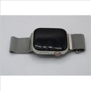 Apple Watch Series 9 (GPS + LTE), 45mm Aluminum Case, Band (Adjustable ) - Locked To Owner - SOLD FOR PARTS ONLY