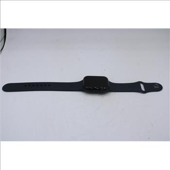 Apple Watch Series SE (2nd Gen) (GPS), 44mm Aluminum Case, Black Sports Band (M/L) - Locked To Owner - SOLD FOR PARTS ONLY