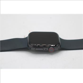 Apple Watch Series SE (GPS&LTE), 44mm Aluminum Case, Black Sports Band (M/L)