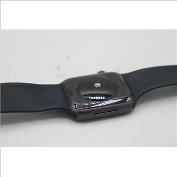 Apple Watch Series SE (GPS&LTE), 44mm Aluminum Case, Black Sports Band (M/L)