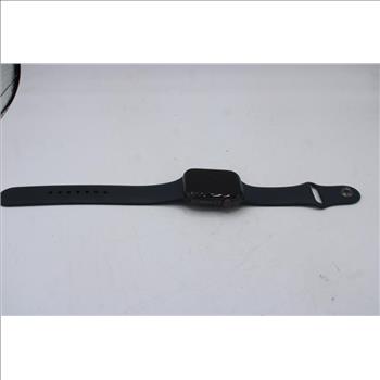 Apple Watch Series SE (GPS&LTE), 44mm Aluminum Case, Black Sports Band (M/L) - Locked To Owner - SOLD FOR PARTS ONLY