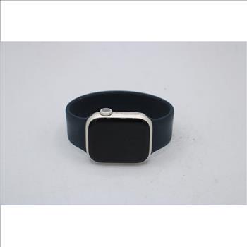 Apple Watch Series X (GPS), 41mm Aluminum Case, Black Sports Band (7