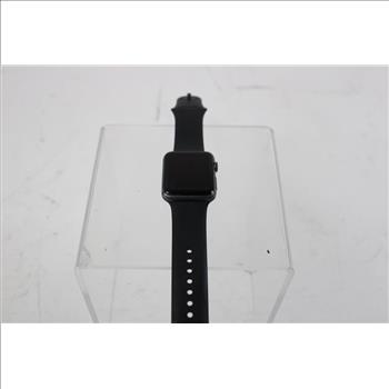 Apple Watch Sport 7000 Series, 42mm Aluminum Case, Black Sports Band (Size S/M) - Sold For Parts