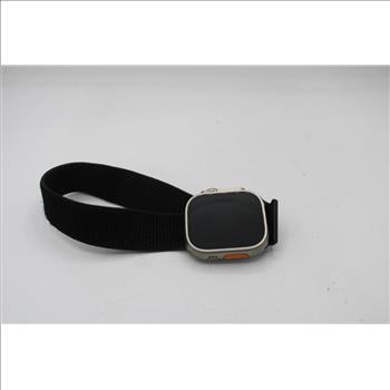 Apple Watch Ultra 2 (GPS + LTE), 49mm Titanium Case, Black Sport Loop Band - Locked To Owner - SOLD FOR PARTS ONLY