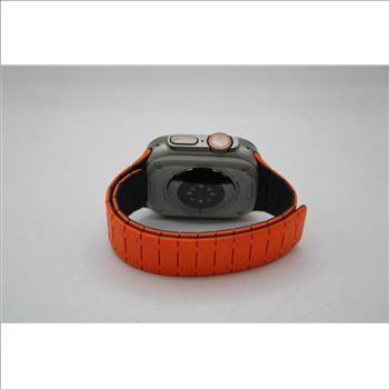 Apple Watch Ultra (GPS + LTE), 49mm Titanium Case, Adjustable Band- Locked To Owner - SOLD FOR PARTS ONLY