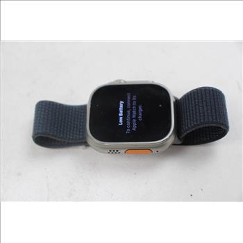 Apple Watch Ultra (GPS + LTE), 49mm Titanium Case, Band (Ajustable ) - Activation Locked - SOLD FOR PARTS ONLY