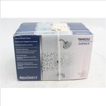 AquaSource Tub And Shower Faucet Set