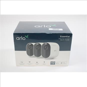 Arlo 3 Wire Free Spotlight Security Camera