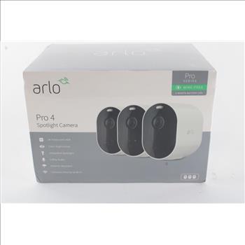 Arlo Pro 4 Spotlight Camera 3 Pack