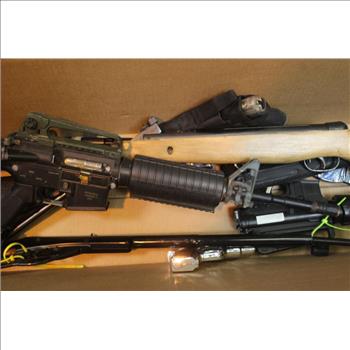 Armalite M15a4 Carbine & More Airsoft Guns; 5+ Pieces