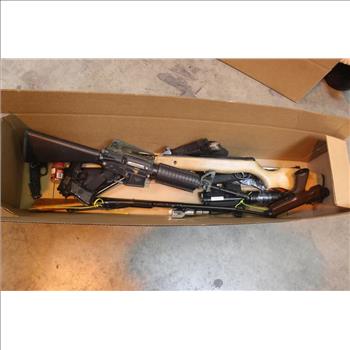 Armalite M15a4 Carbine & More Airsoft Guns; 5+ Pieces